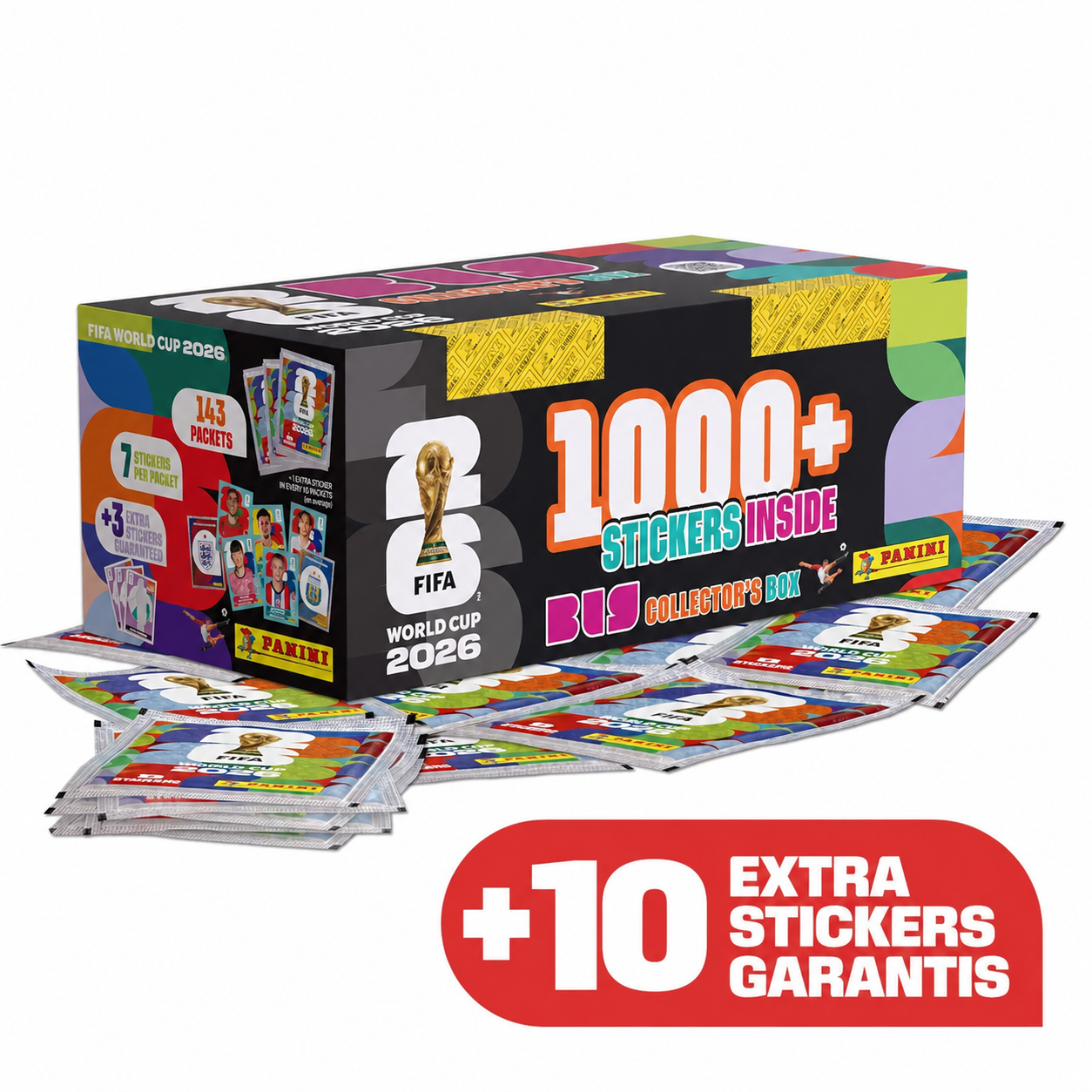 PANINI - Caja Coleccionista 1000 Stickers