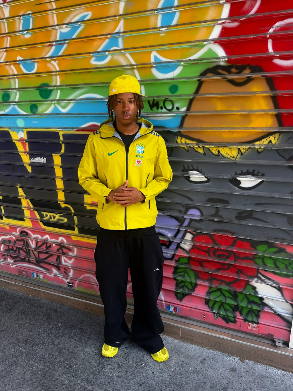 Nike - Veste Brésil Jaune