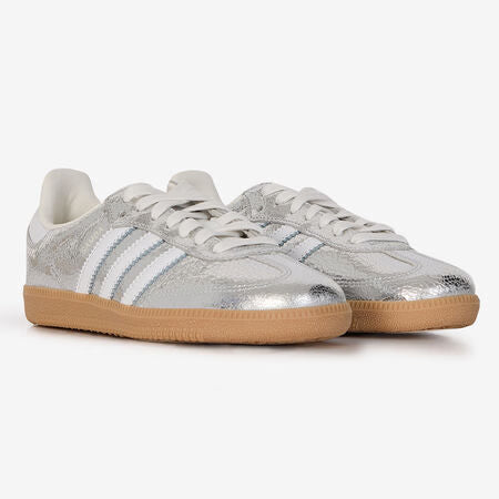 Adidas Samba Plateado