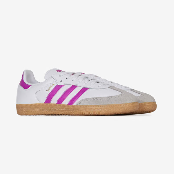Adidas Samba Blanco / Rosa