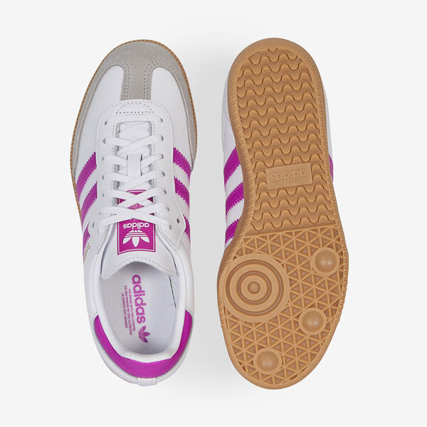Adidas Samba Blanco / Rosa