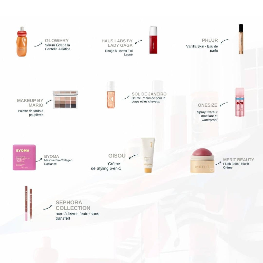Calendrier de l'Avent - Sephora Favorites