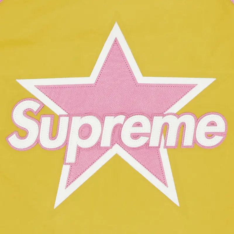 Supreme x Vanson - Veste Blanche