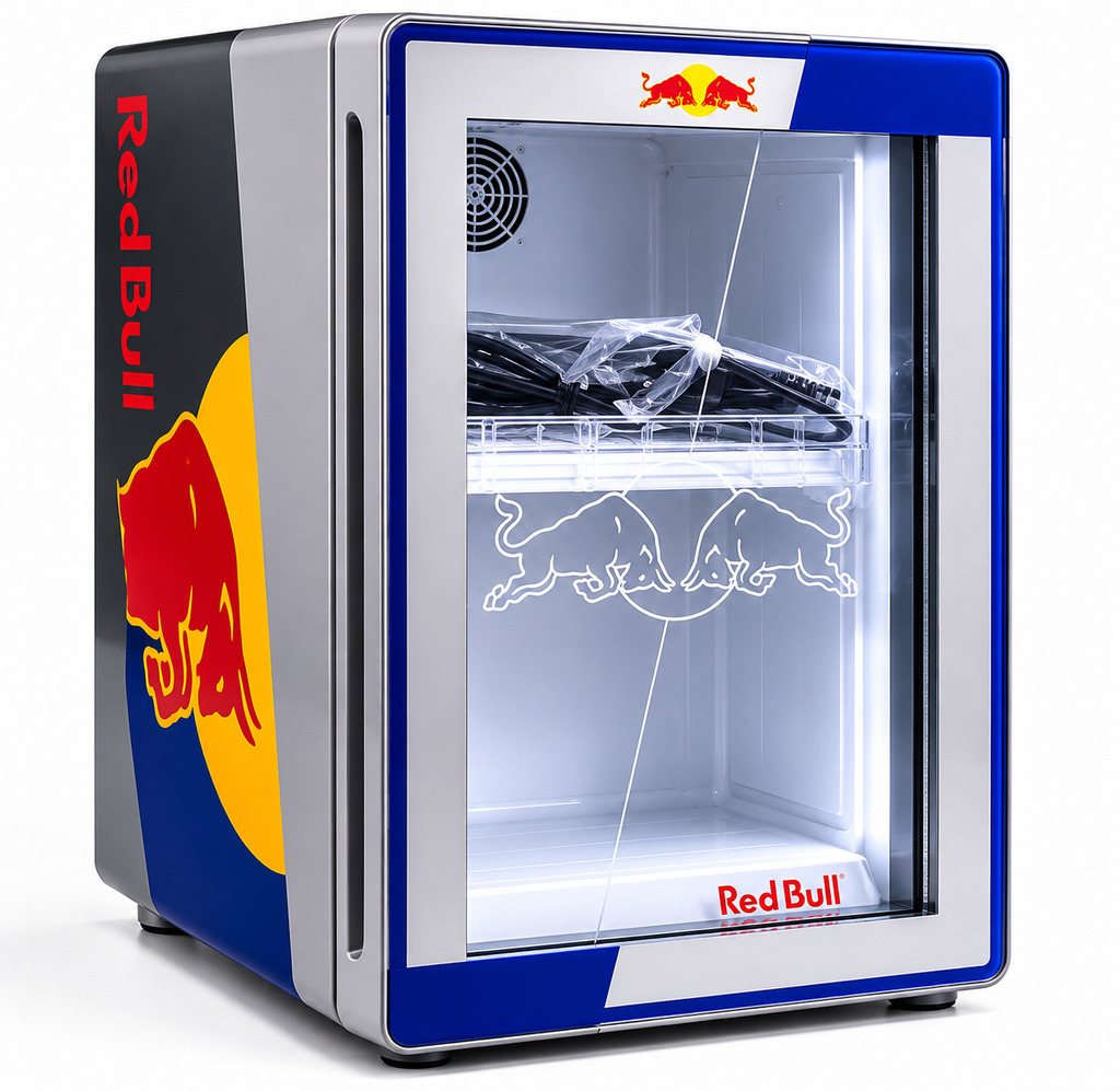 Red Bull Mini frigorífico + 24 latas gratis