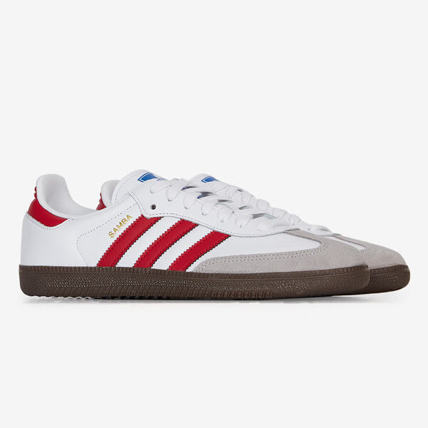Adidas Samba Blanco / Rojo