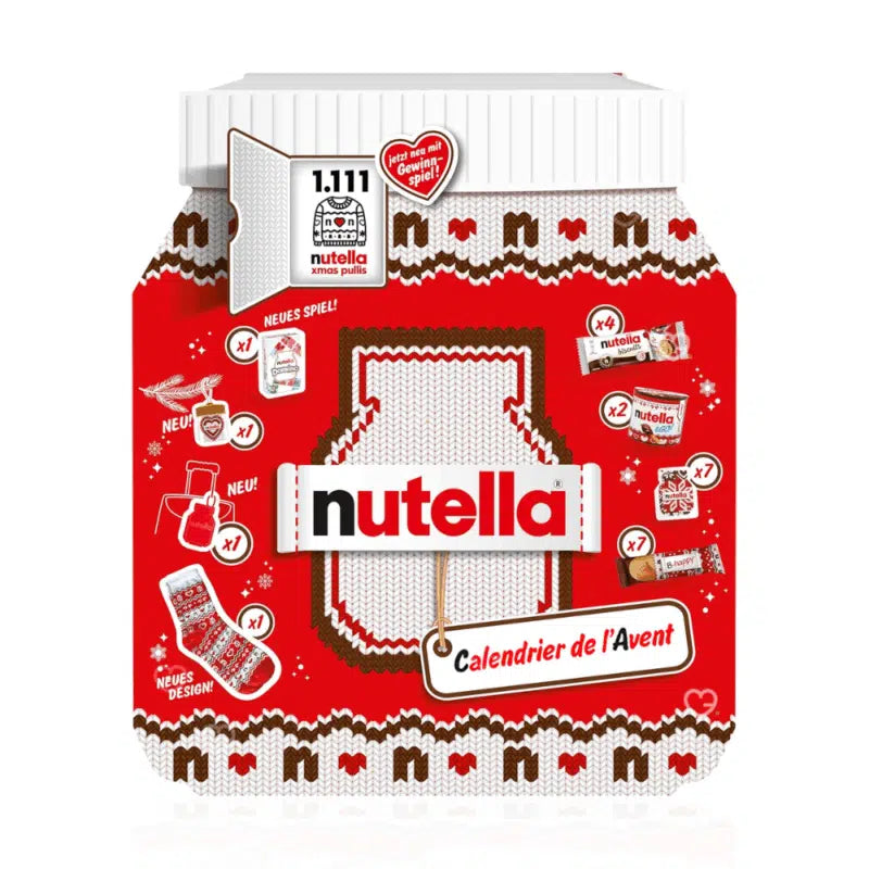 Calendrier de l'Avent - Nutella