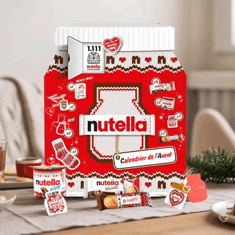 Calendrier de l'Avent - Nutella