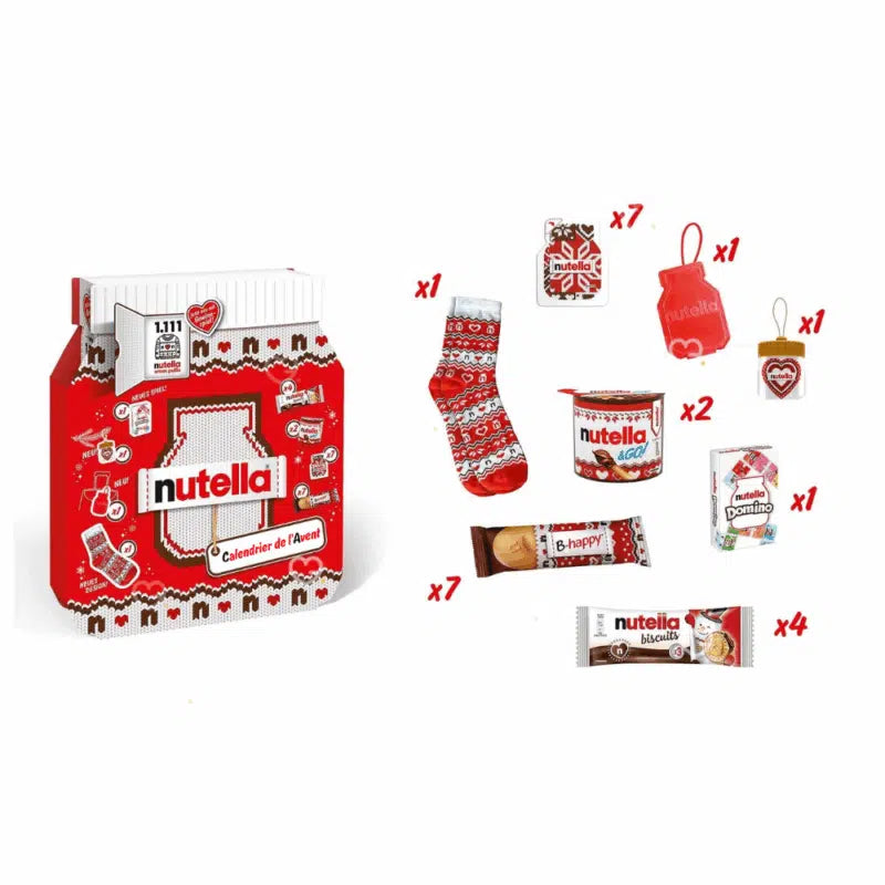 Calendrier de l'Avent - Nutella