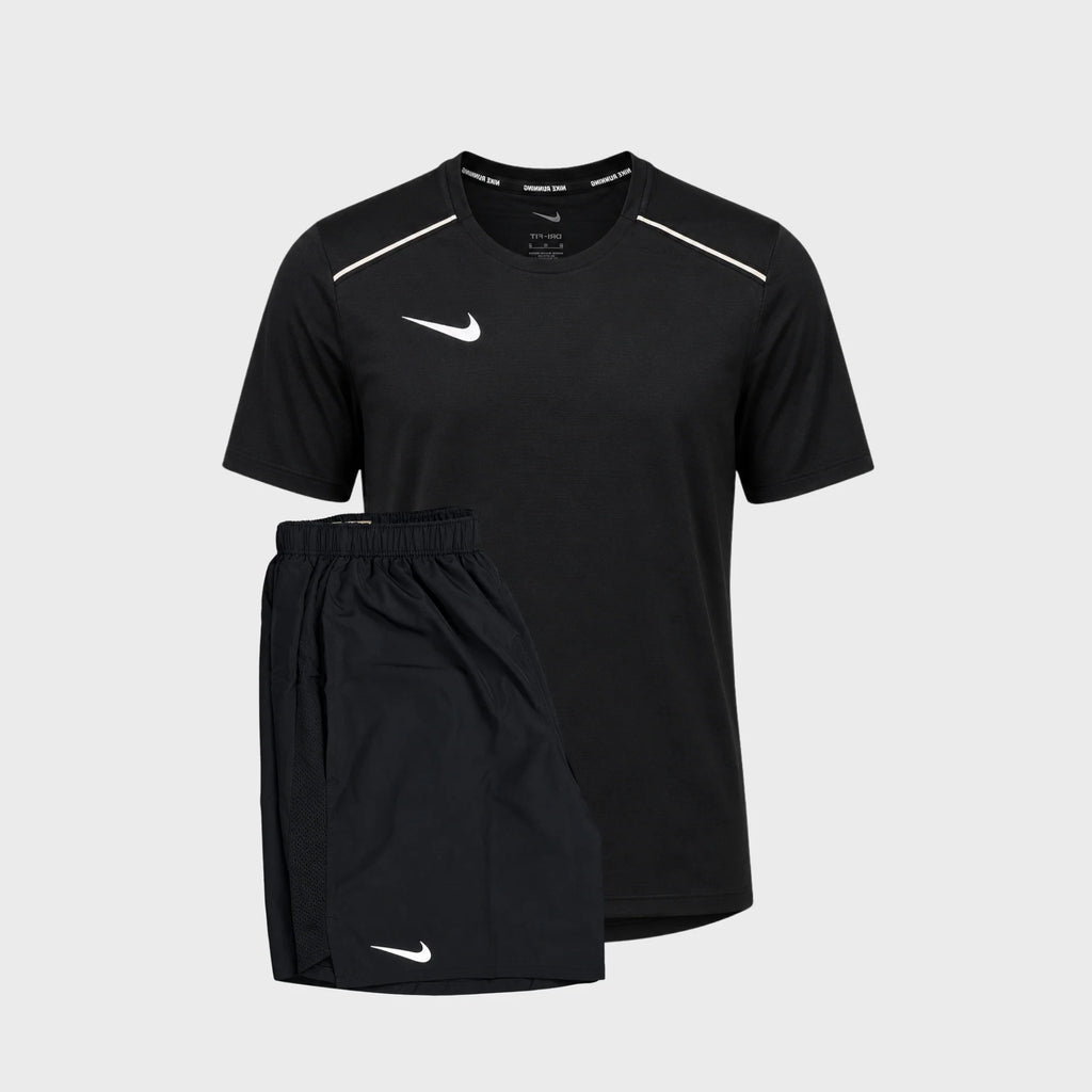 Nike Conjunto Running Negro
