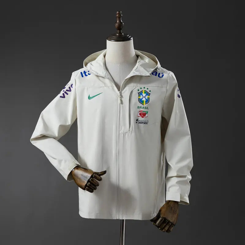 Nike - Veste Brésil Blanc