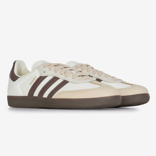 Adidas Samba Blanco / Marrón
