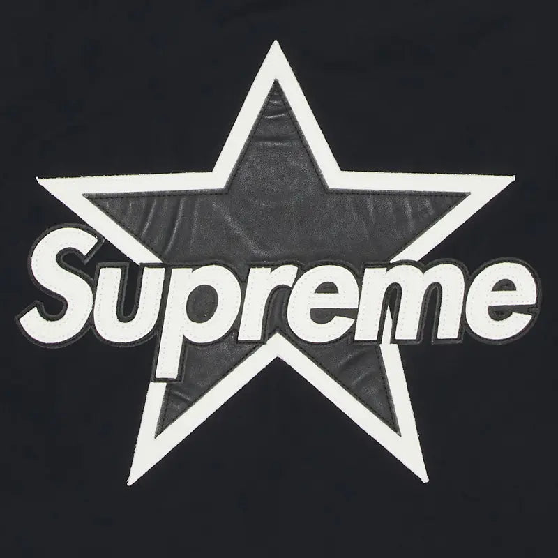 Supreme x Vanson - Veste Noir