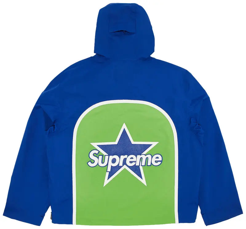 Supreme x Vanson - Veste Bleu